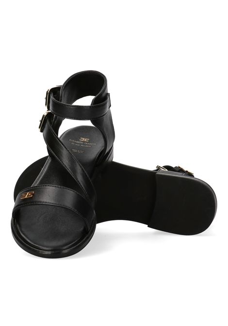 Sandali con applicazione ELISABETTA FRANCHI KIDS | F4A2-E05731733999